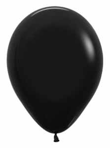 11 Inch Deluxe Black Balloon