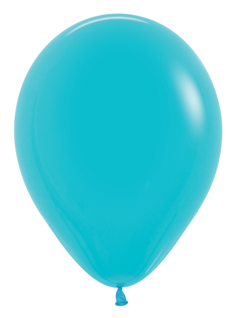 11 Inch Deluxe Turquoise Blue Balloon