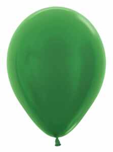 11 Inch Metallic Green Balloon