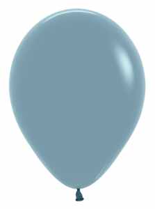 11 Inch Pastel Dusk Blue Balloon