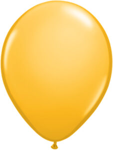 11 Inch Goldenrod Balloon