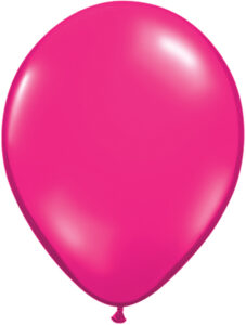 11 Inch Jewel Magenta Balloon