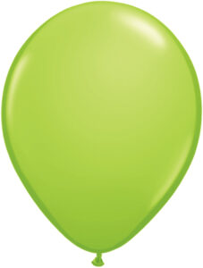 11 Inch Lime Green Balloon