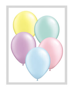 11 Inch Pastel Pearl Assortment Balloon