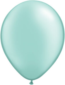 11 Inch Pearl Mint Green Balloon