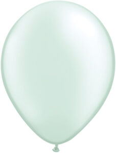 11 Inch Pearl Sea Green Balloon
