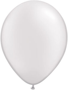 11 Inch Pearl White Balloon