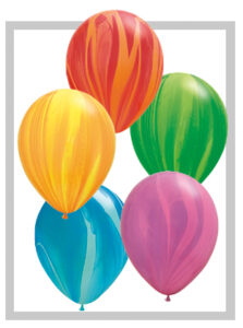 11 Inch Rainbow Assortment Balloon