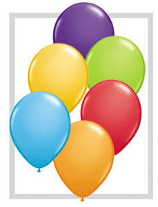 11 Inch Red Hot Assortment Balloon