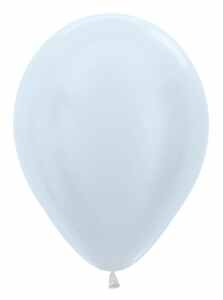 11 Inch Pearl White Balloon