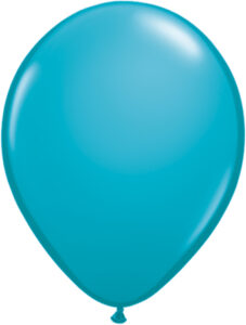 11 Inch Tropical Teal Balloon