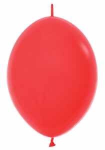 12 inch Fashion Red Link-O-Loon Balloon