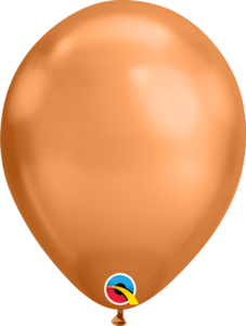 11 Inch Chrome Copper Latex Balloon