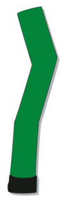 18ft Sky Dancing Tube Green