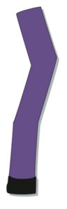 18ft Sky Dancing Tube Purple