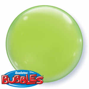 15-inch Lime Green Bubble Balloon