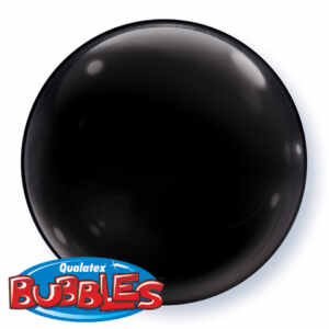 15-inch Onyx Black Bubble Balloon