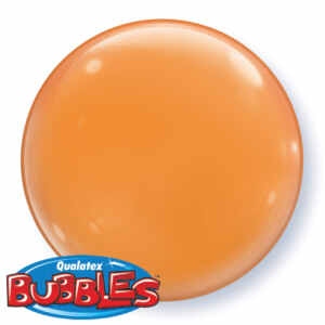 15-inch Orange Bubble Balloon