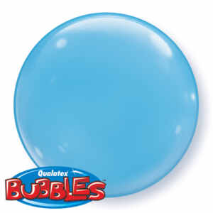 15-inch Pale Blue Bubble Balloon