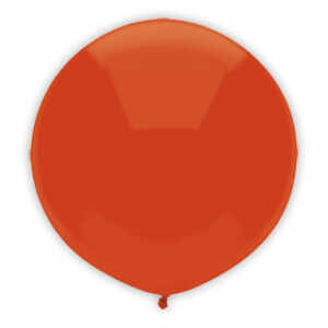 17 Inch Bright Orange Outdoor Balloon