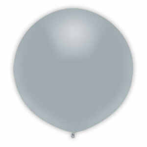 17 Inch Metallic Silver Outdoor Balloon