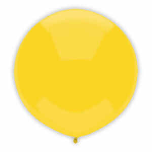17 Inch Sun Yellow Outdoor Balloon