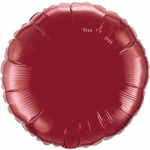 18-inch Burgundy Microfoil Balloon