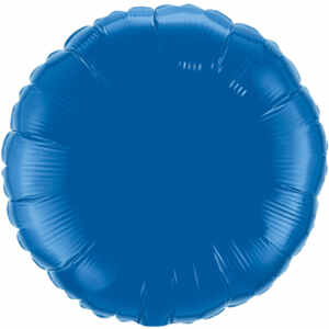18-inch Dark Blue Microfoil Balloon