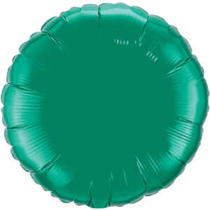 18-inch Emerald Green Microfoil Balloon