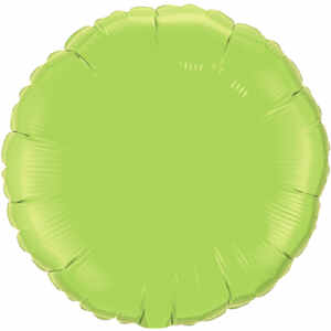 18-inch Lime Green Microfoil Balloon