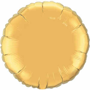 18-inch Metallic Gold Microfoil Balloon