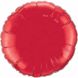 18-inch Ruby Red Microfoil Balloon