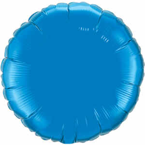 18-inch Sapphire Blue Microfoil Balloon
