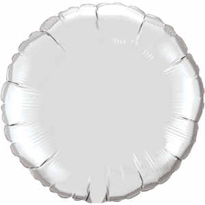 18-inch Silver Microfoil Balloon