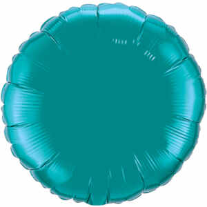 18-inch Teal Microfoil Balloon
