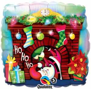 18 Holly Jolly Santa Suprafoil