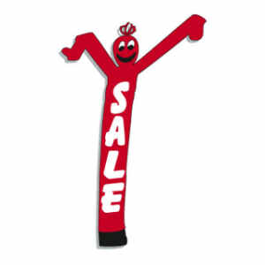 18ft Sky Dancer Message Guy Red