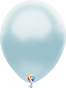 12 Inch Pearl Baby Blue Latex Balloon