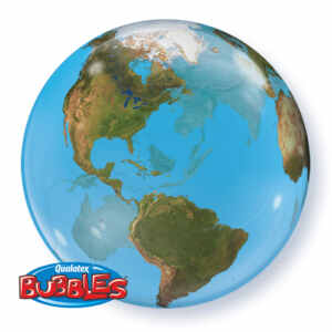 22-inch Planet Earth Bubble Balloon