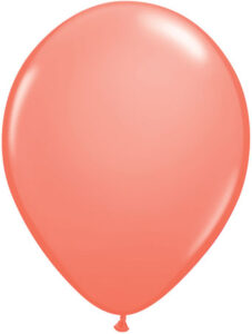11 Inch Coral Balloon