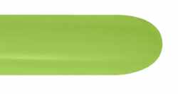 Sempertex 260b  Deluxe Key Lime Entertainer Balloon - 50ct