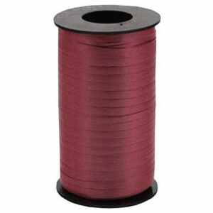 Burgundy Balloon Ribbon 3/16th 500 Yard Spool