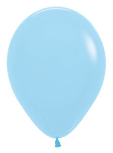 5 Inch Pastel Matte Blue Balloon