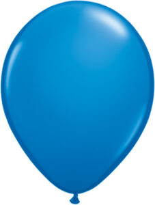 5 Inch Dark Blue Balloon