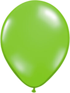 5 Inch Jewel Lime Balloon