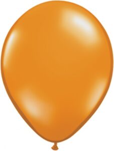 5 Inch Mandarin Orange Balloon