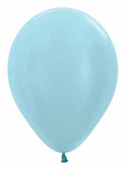 Sempertex 5 Inch Pearl Blue Balloon – 100ct