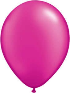 5 Inch Pearl Magenta Balloon