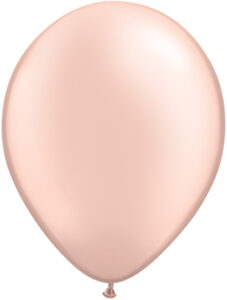 5 Inch Pearl Peach Balloon