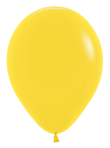 11 Inch Fashion Yellow Balloon